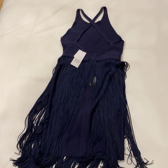Herve Leger fringe dress - Picture 2 of 7